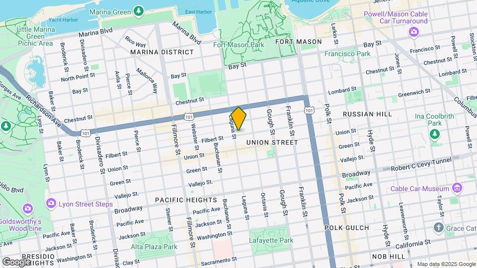 1880-1884 Filbert St Mapa y Detalles de la Ubicación