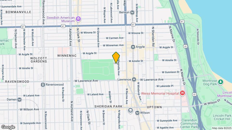 4870 N Magnolia Ave Map and Location Details