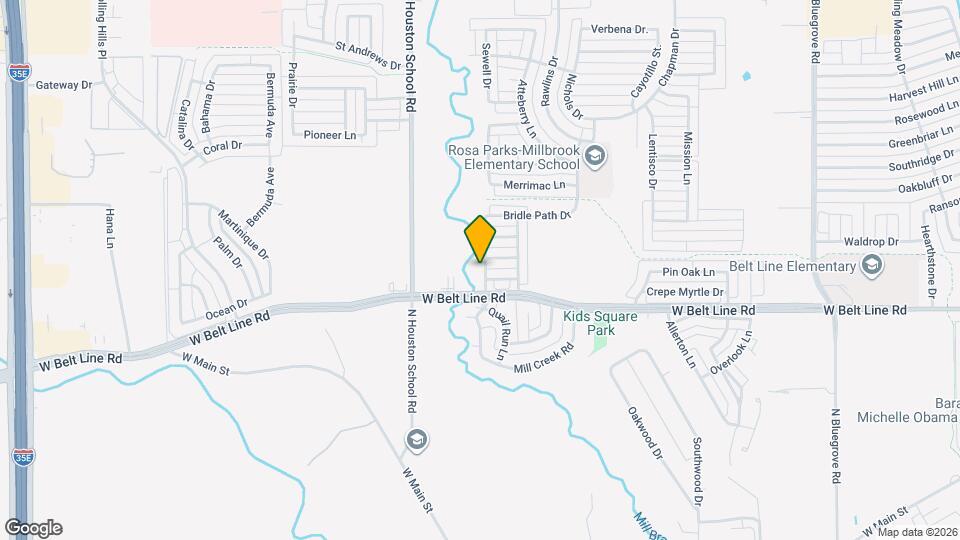 517 Saddlebrook Dr Map and Location Details
