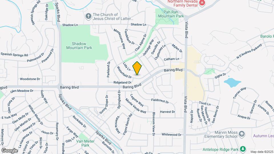 2890 Waterfield Dr Map and Location Details