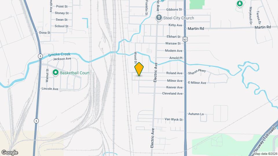 26 Milnor Ave Mapa y Detalles de la Ubicación