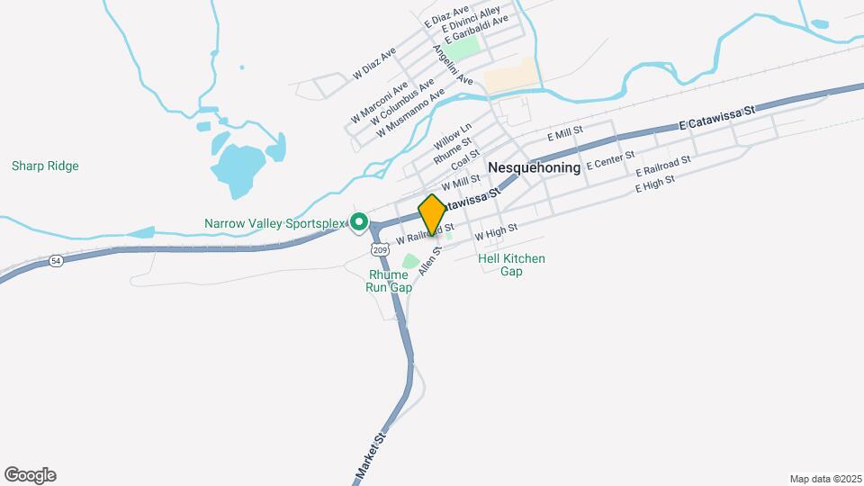 126 Allen St Map and Location Details