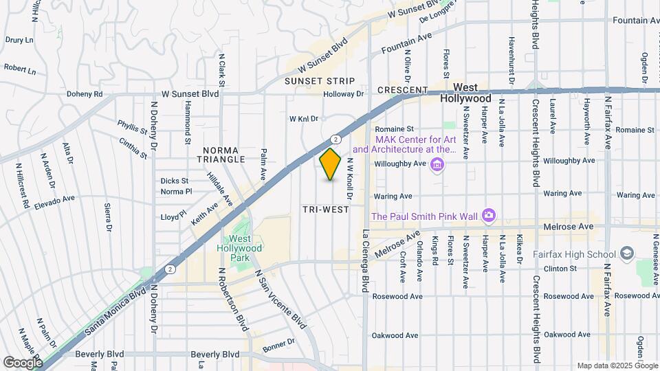 835 Westmount Dr Map and Location Details