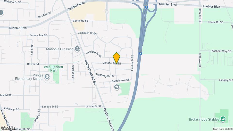 5370 Catalina St SE Map and Location Details