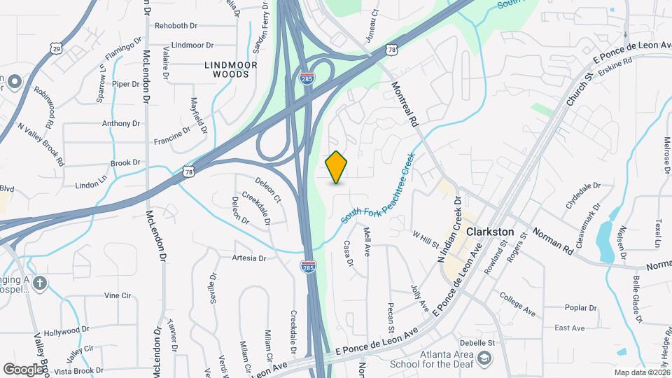 3450 Casa Woods Ln Map and Location Details