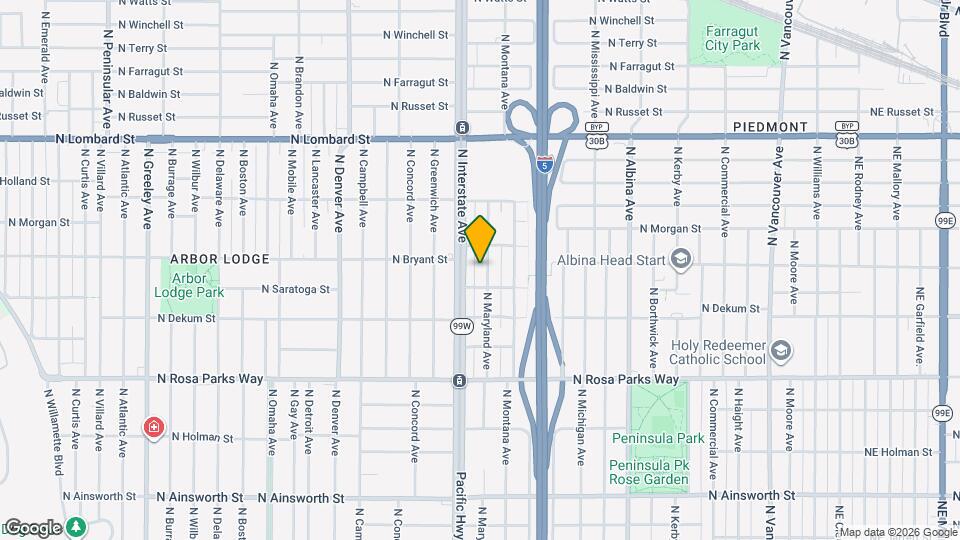 6935-6937-6937 N Maryland Ave Map and Location Details