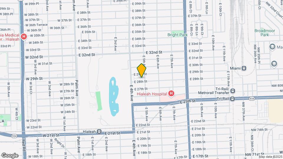 465 E 28th St Mapa y Detalles de la Ubicación