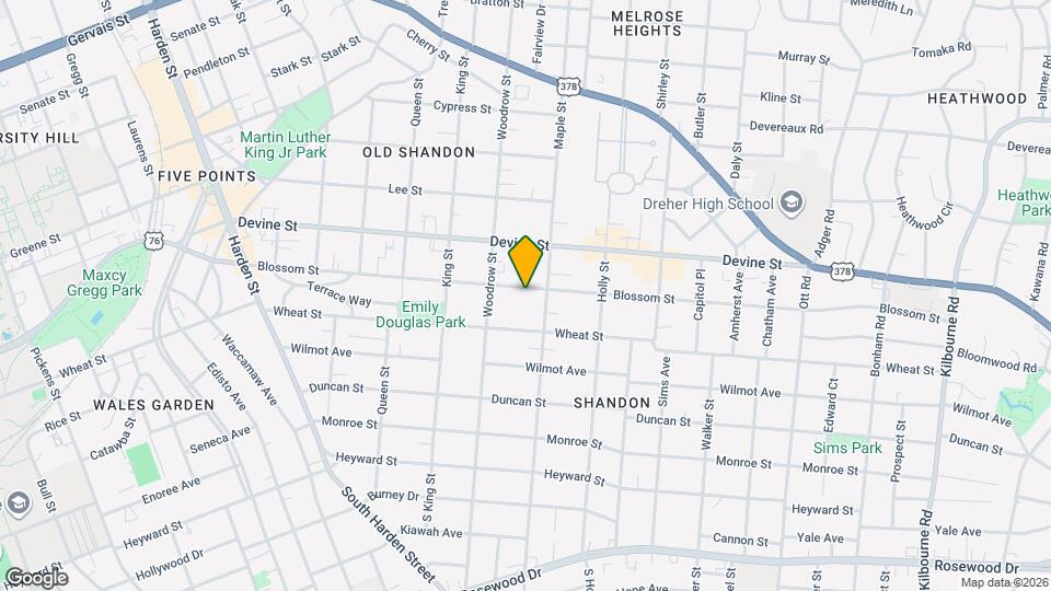 2730 Blossom St Map and Location Details