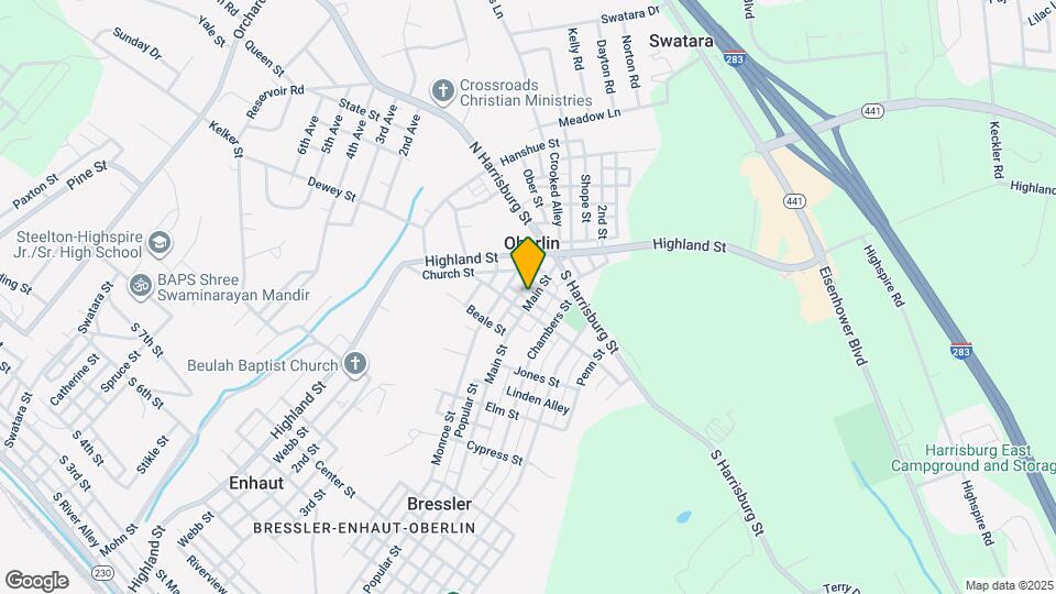 125 Linden St Map and Location Details