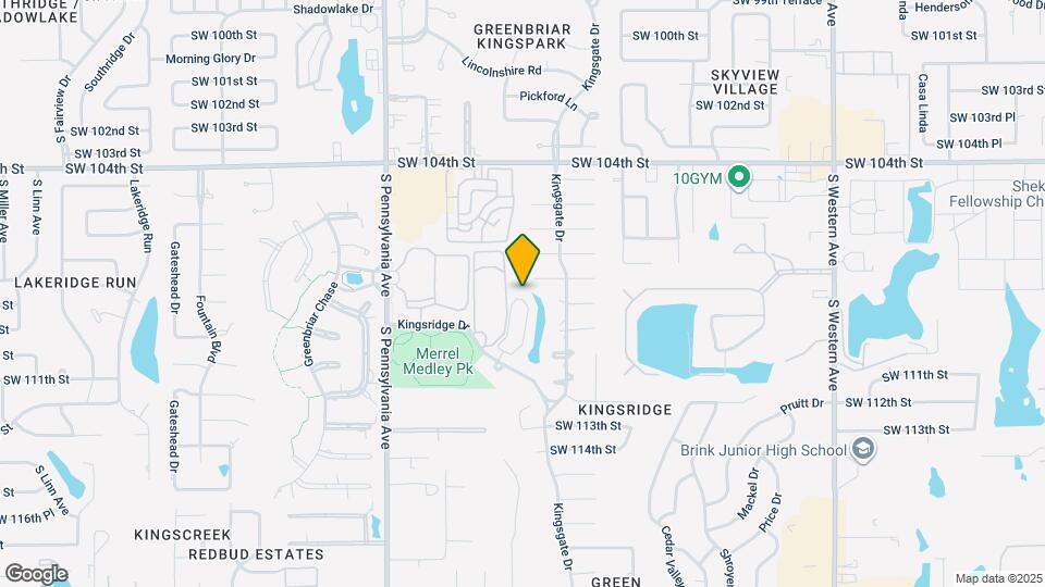 11100 Arbor Lake Dr Map and Location Details