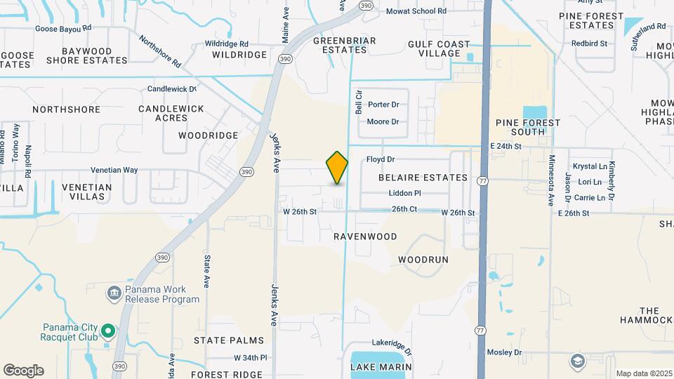825 Bradley Cir Map and Location Details