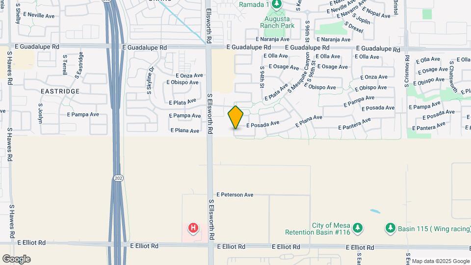 9302 E Plana Ave Map and Location Details