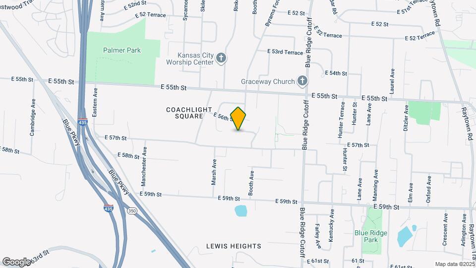 8435 E 56th Terrace Map and Location Details