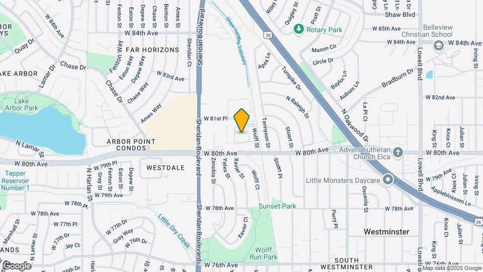 8071 Wolff St Map and Location Details