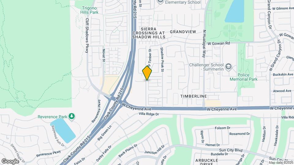 3329 Autumn Veil St Map and Location Details