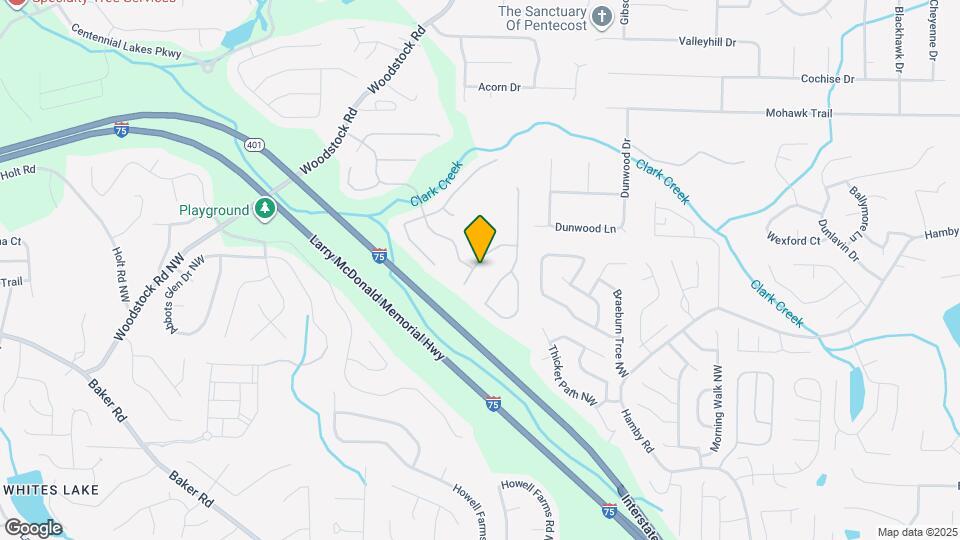 2414 Centennial Hill Way NW Map and Location Details