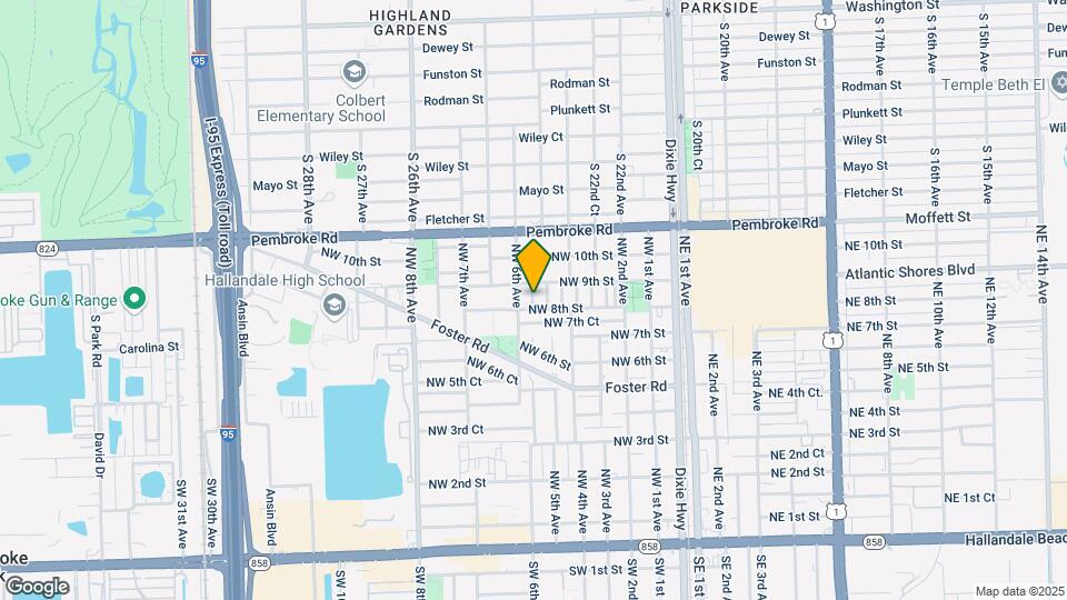 808 NW 5th Terrace Map and Location Details