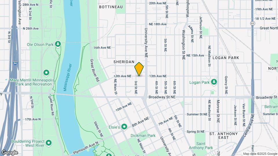306 13th Ave NE Mapa y Detalles de la Ubicación