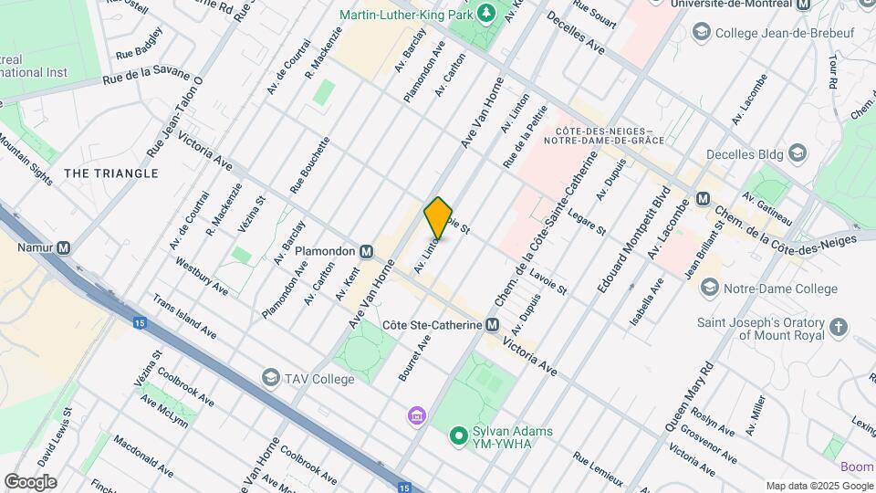 4670 Linton Av Map and Location Details
