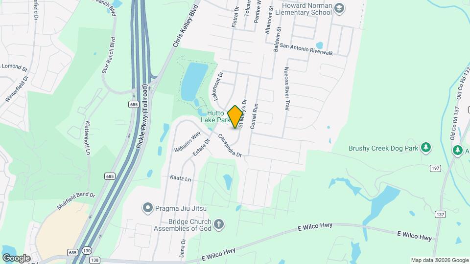 117 Bluegill Dr Map and Location Details