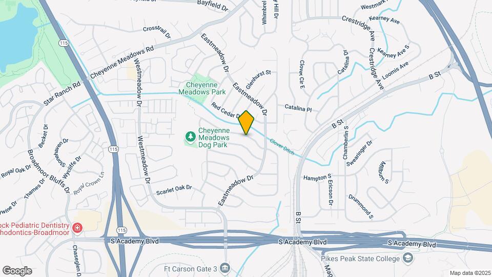 1429 Canoe Creek Dr N Map and Location Details