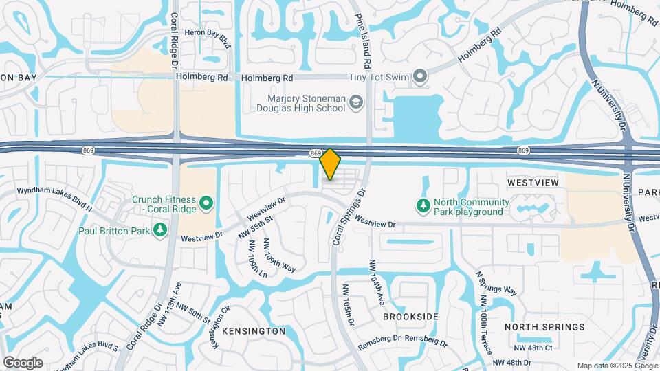 10577 NW 56th Pl Map and Location Details