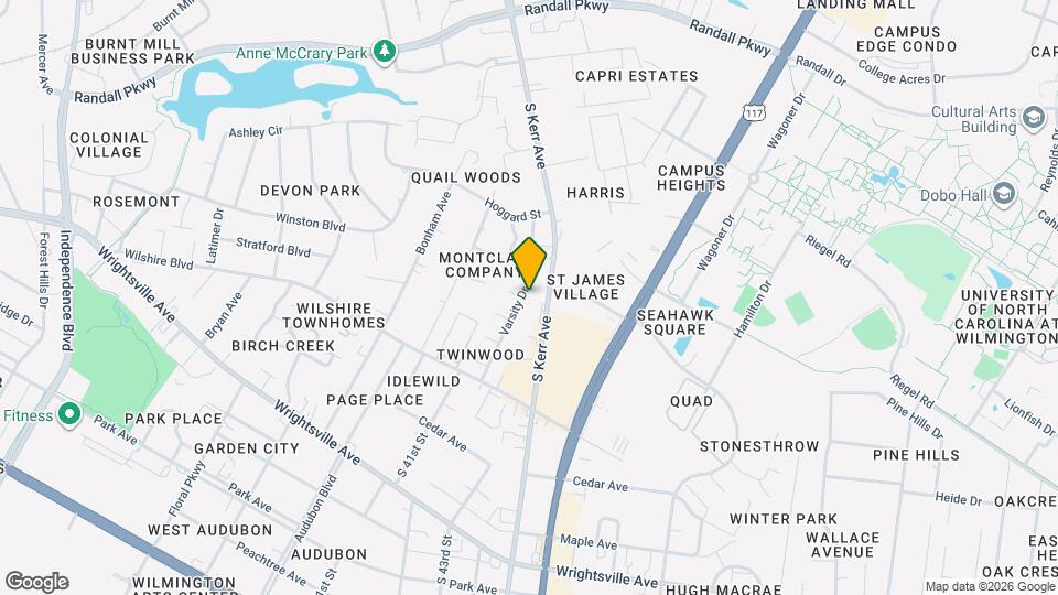 631 Varsity Dr Map and Location Details