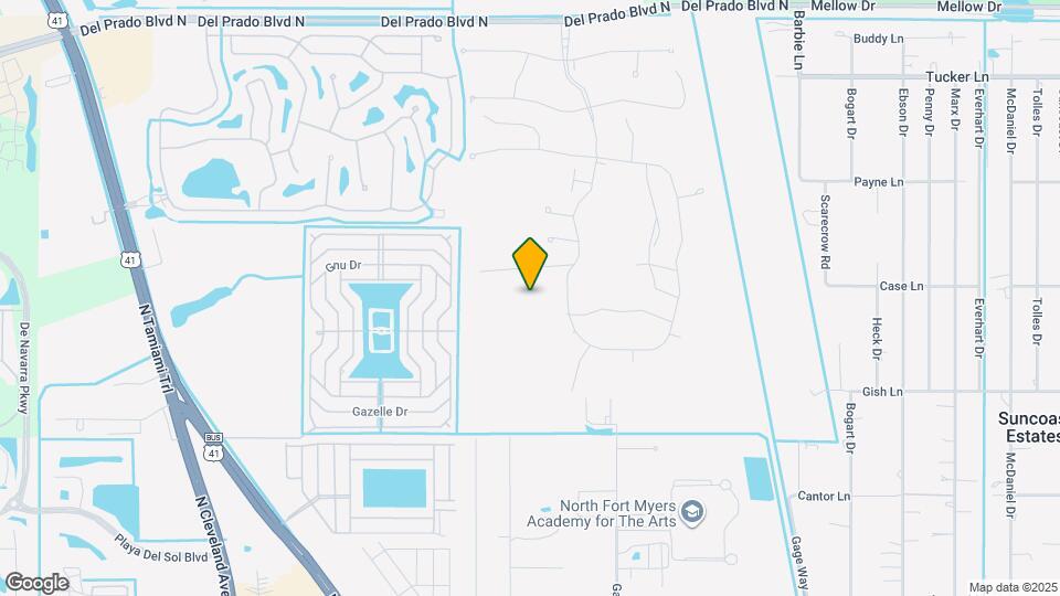 4039 San Felice Ln Map and Location Details