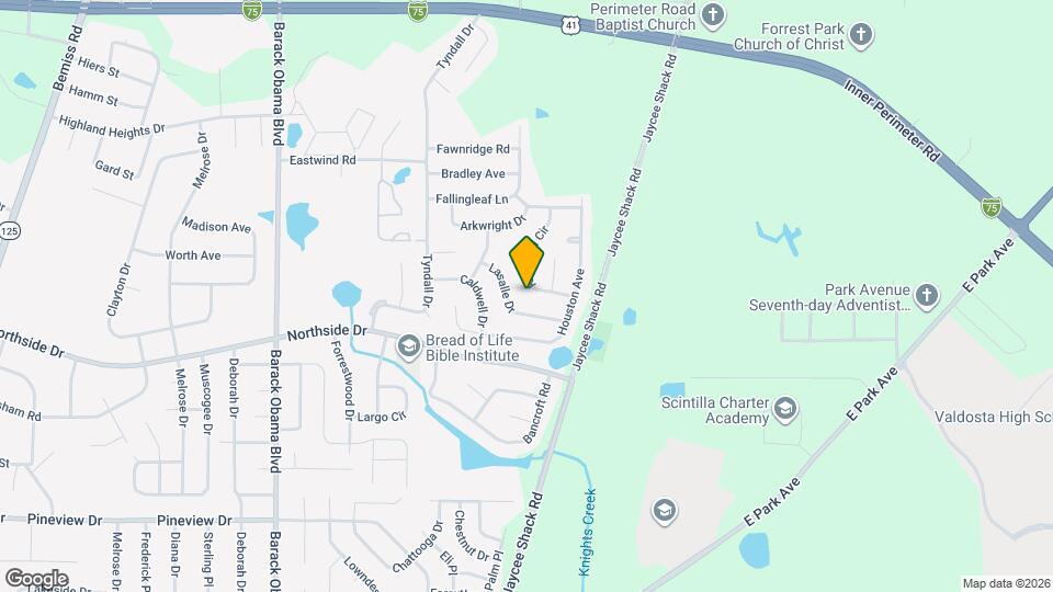 2820 Kirkwood Cir Map and Location Details