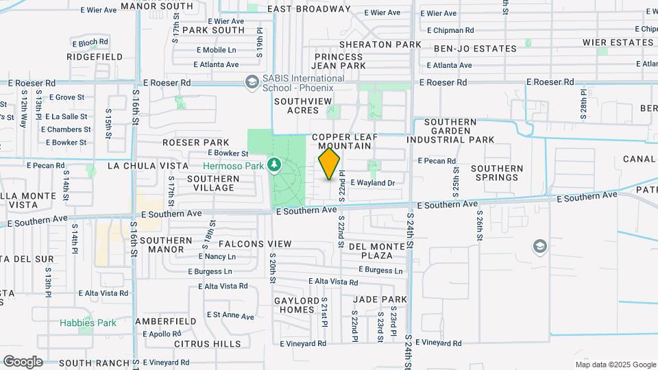 5716 S 21st Ter Map and Location Details