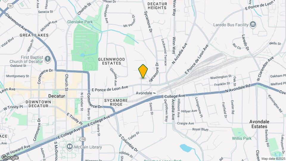 217 Mountain View St Map and Location Details