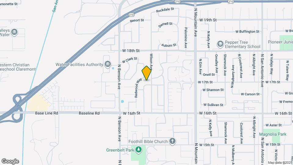 1465 W Shannon St Map and Location Details