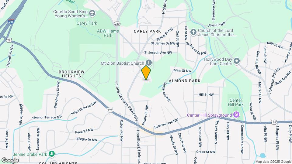 2574 Elliott St NW Map and Location Details
