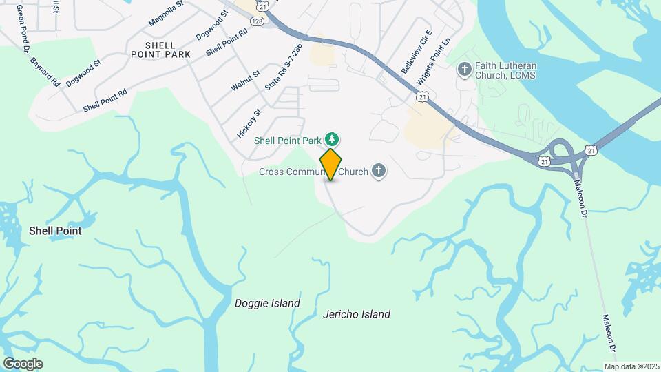 611 Broad River Dr Mapa y Detalles de la Ubicación