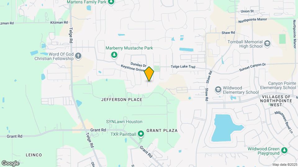 17814 Misty Pond Ct Map and Location Details