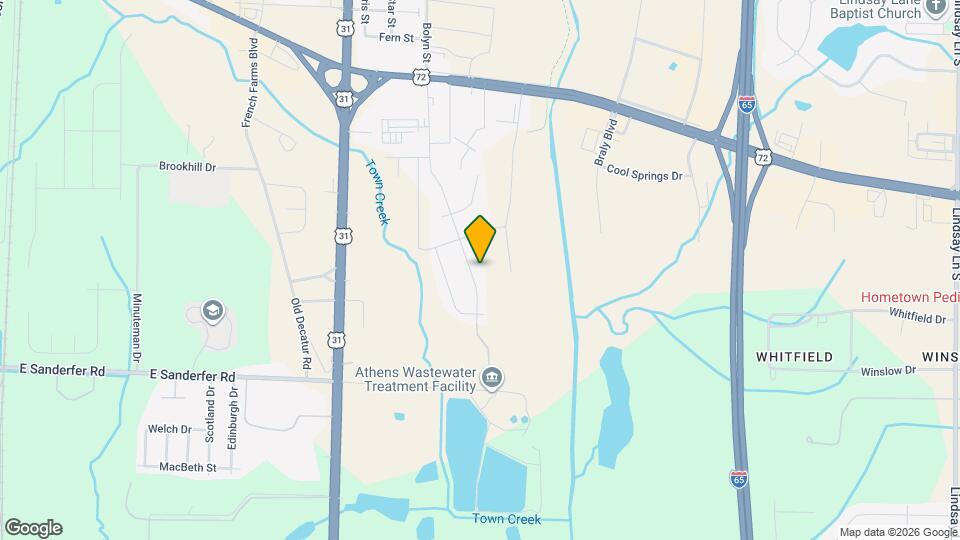 409 Cloverleaf Dr Map and Location Details