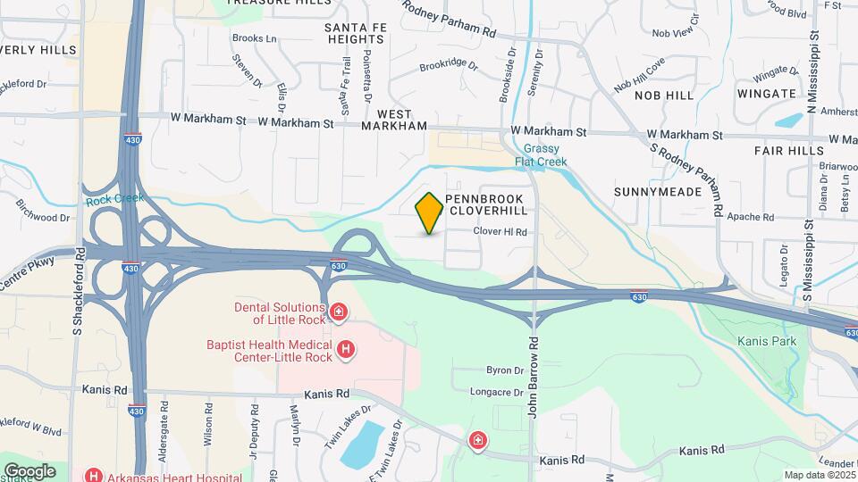 9209 Clover Hl Rd Map and Location Details