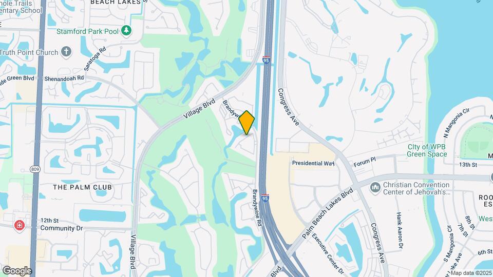 1955 Brandywine Rd Map and Location Details