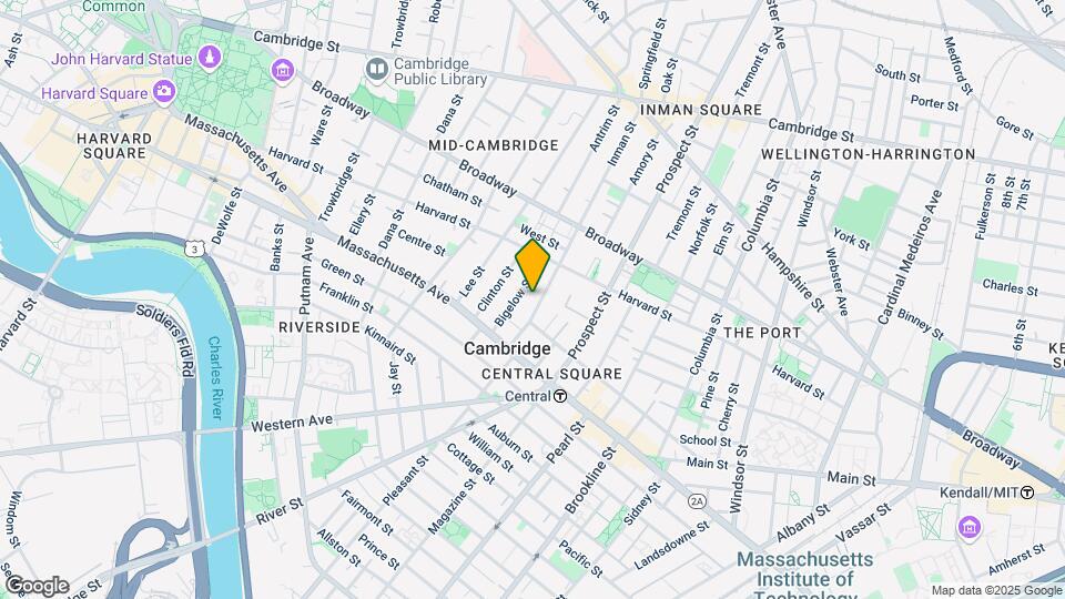 25 Inman St Map and Location Details
