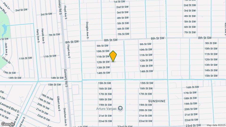 4017 12th St SW Map and Location Details