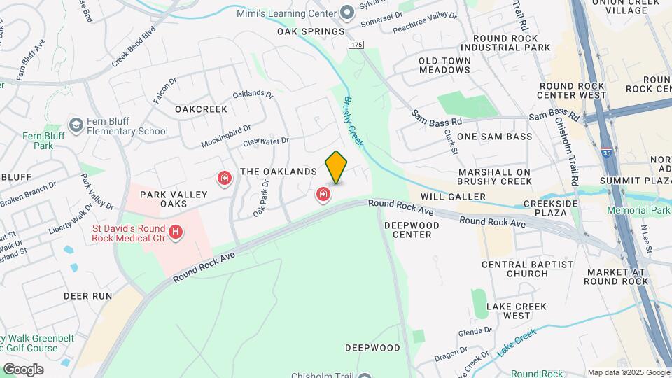 1901 Springwater Dr Map and Location Details