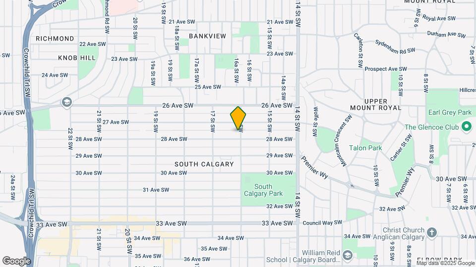 1702 28th Ave SW Map and Location Details