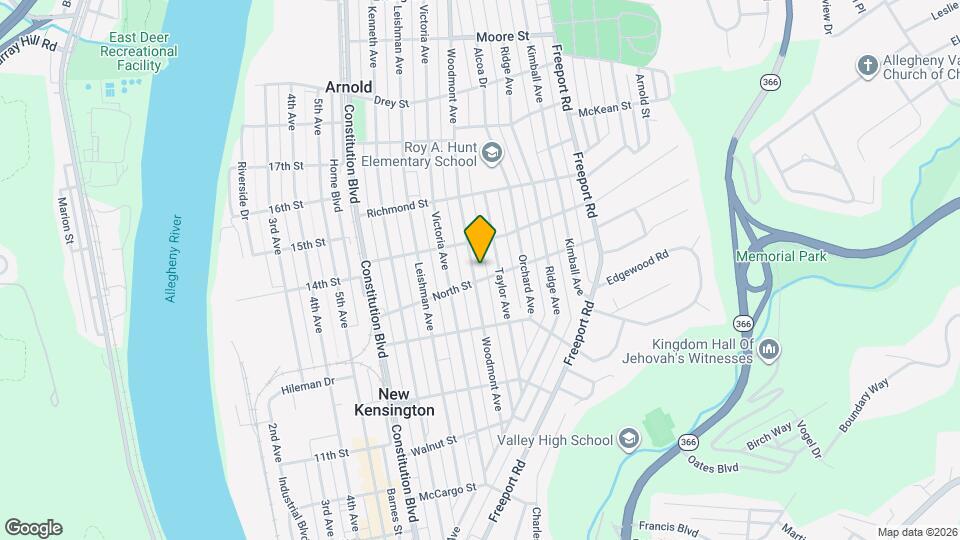 1508 Woodmont Ave Mapa y Detalles de la Ubicación