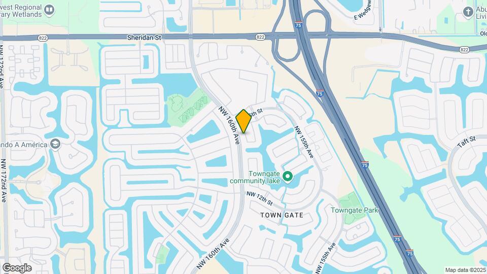 1436 NW 159th Ln Map and Location Details
