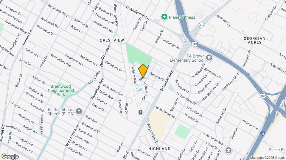 7405 Wolverine St Map and Location Details