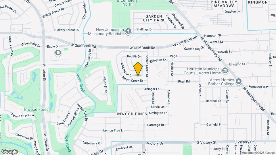 8519 Wild Basin Dr Map and Location Details