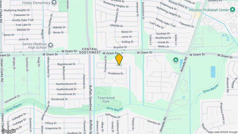 3306 Westhampton Dr Mapa y Detalles de la Ubicación