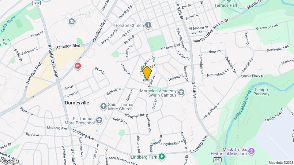 2809 Green Acres Dr Map and Location Details