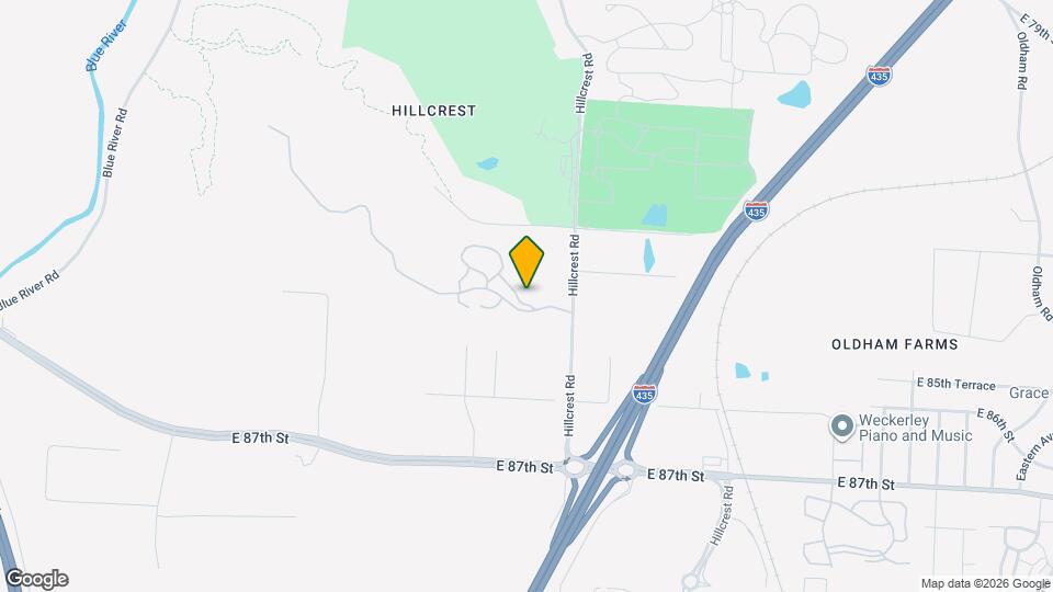 8312 Hillcrest Rd, Unit SI FL3-ID1612772P Mapa y Detalles de la Ubicación