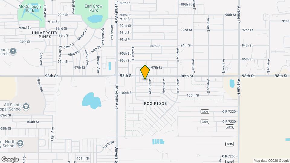 9807 Waco Ave Map and Location Details